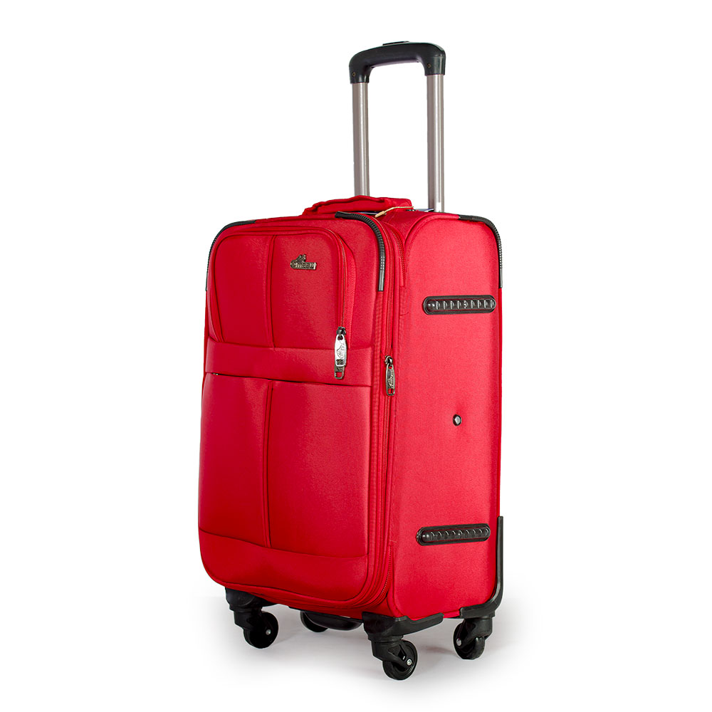 چمدان سه عددی قرمز اوماسو طرح صدف