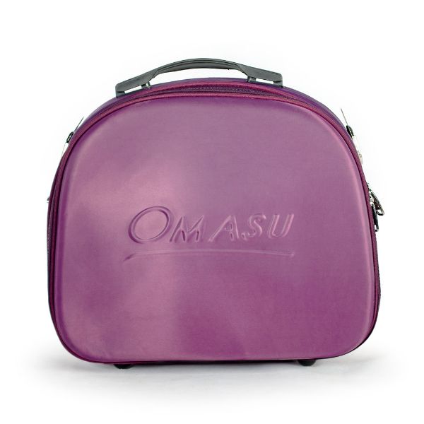 چمدان لوازم آرایش بنفش اوماسو