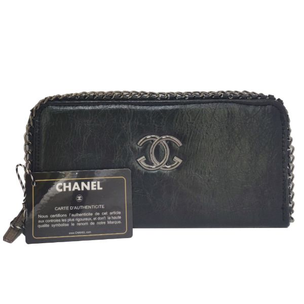 کیف پول برند CHANEL مدل چرم مصنوعی 