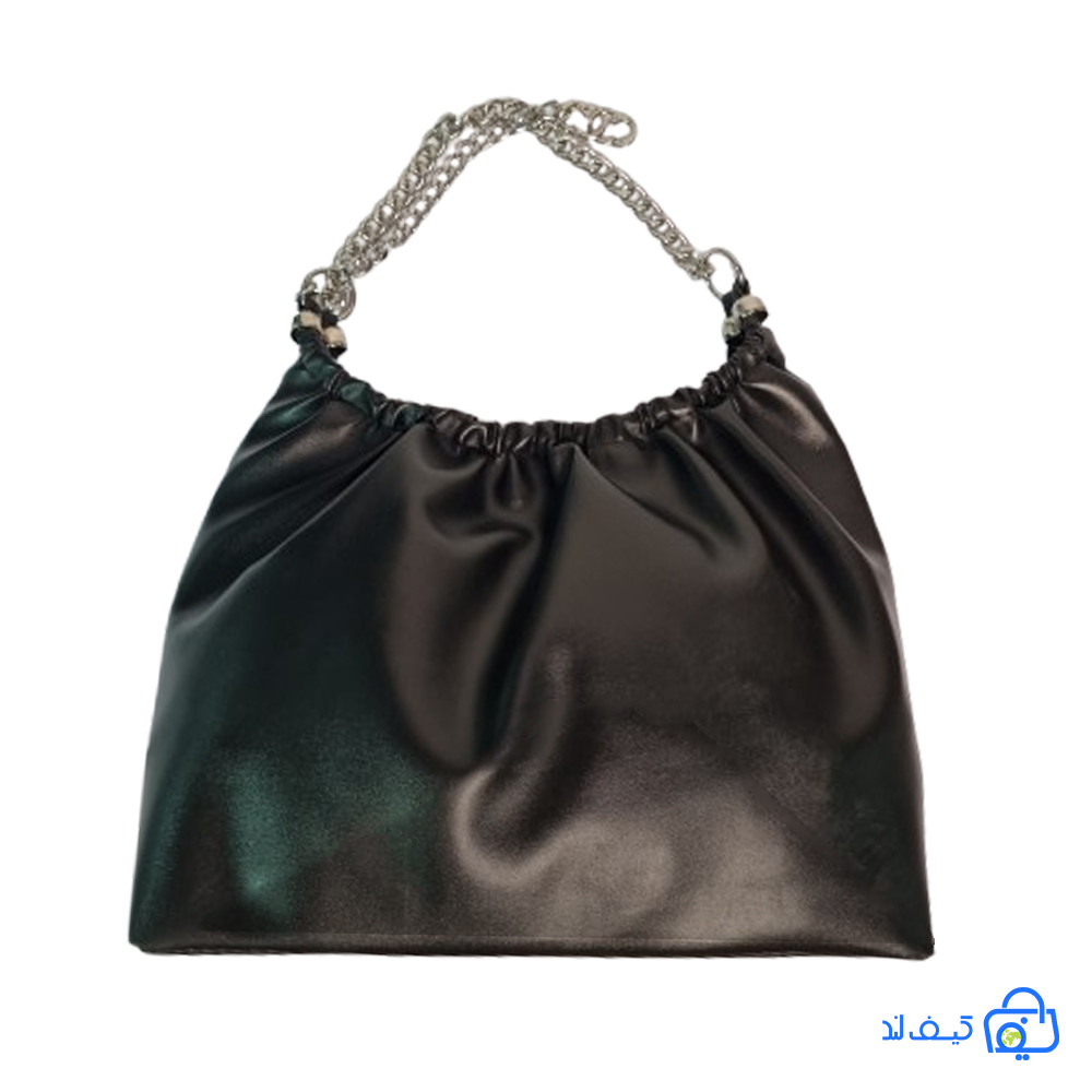 تصویر  کیف زنانه زنانه بالا چروک آویزدار LV مدل 8523