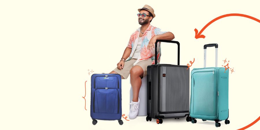 تفاوت چمدان پارچه‌ای، ABS و پلی‌پروپیلن. کدام گزینه برای سفر شما بهتر است؟