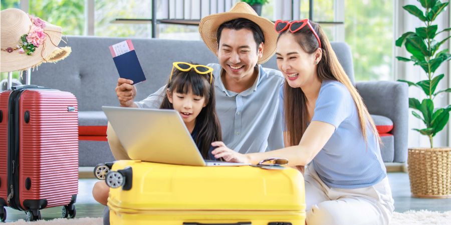 چمدان مناسب برای سفرهای خانوادگی