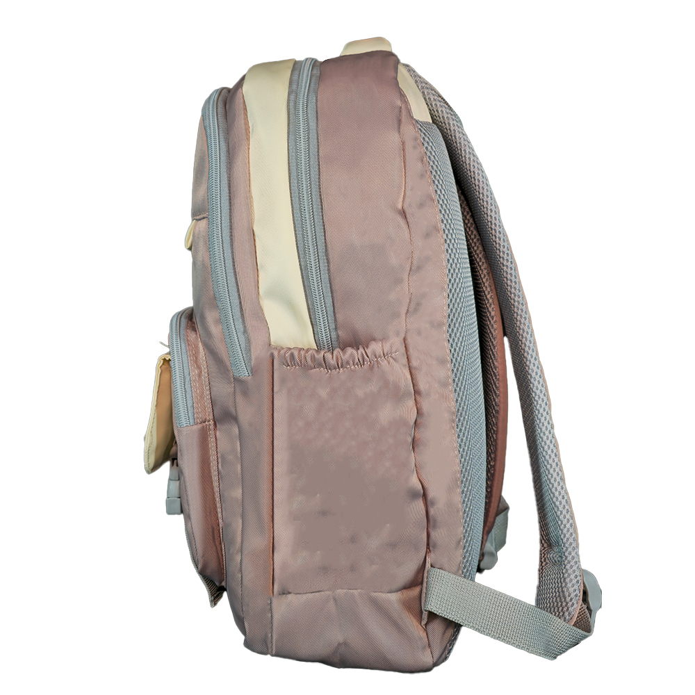 تصویر  کوله پشتی دانش‌آموزی دخترانه چند جیب طرح Mendoza Travel Bags مدل atr36219